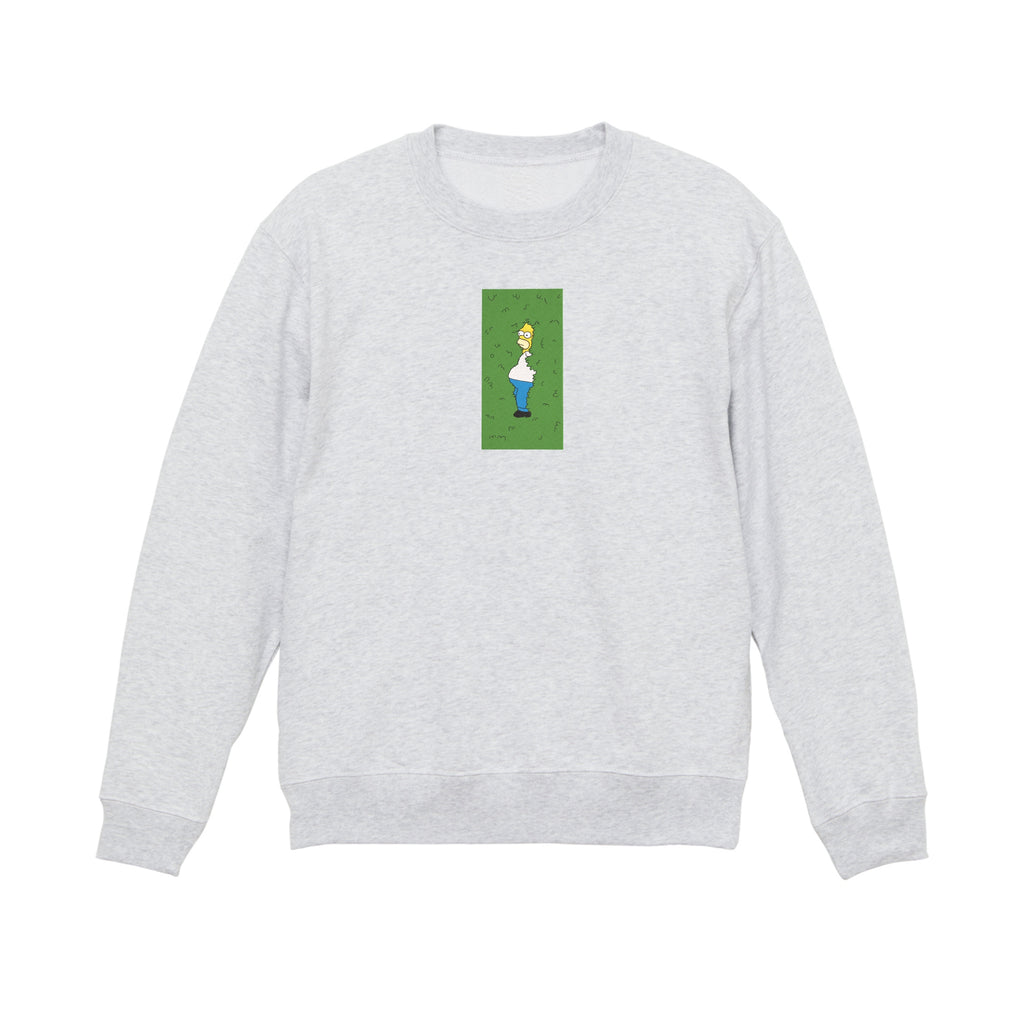 Homer Simpson Hiding in Bush Embroidery Hoodie | Sweatshirt | T-shirt