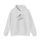 Skiing Polar Bear Embroidered Hoodie | Sweatshirt