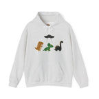 エイリアン侵略 恐竜刺繍パーカー | スウェットシャツ