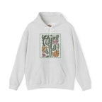 Desert Cactus Floral Illustration Embroidery Hoodie | Sweatshirt