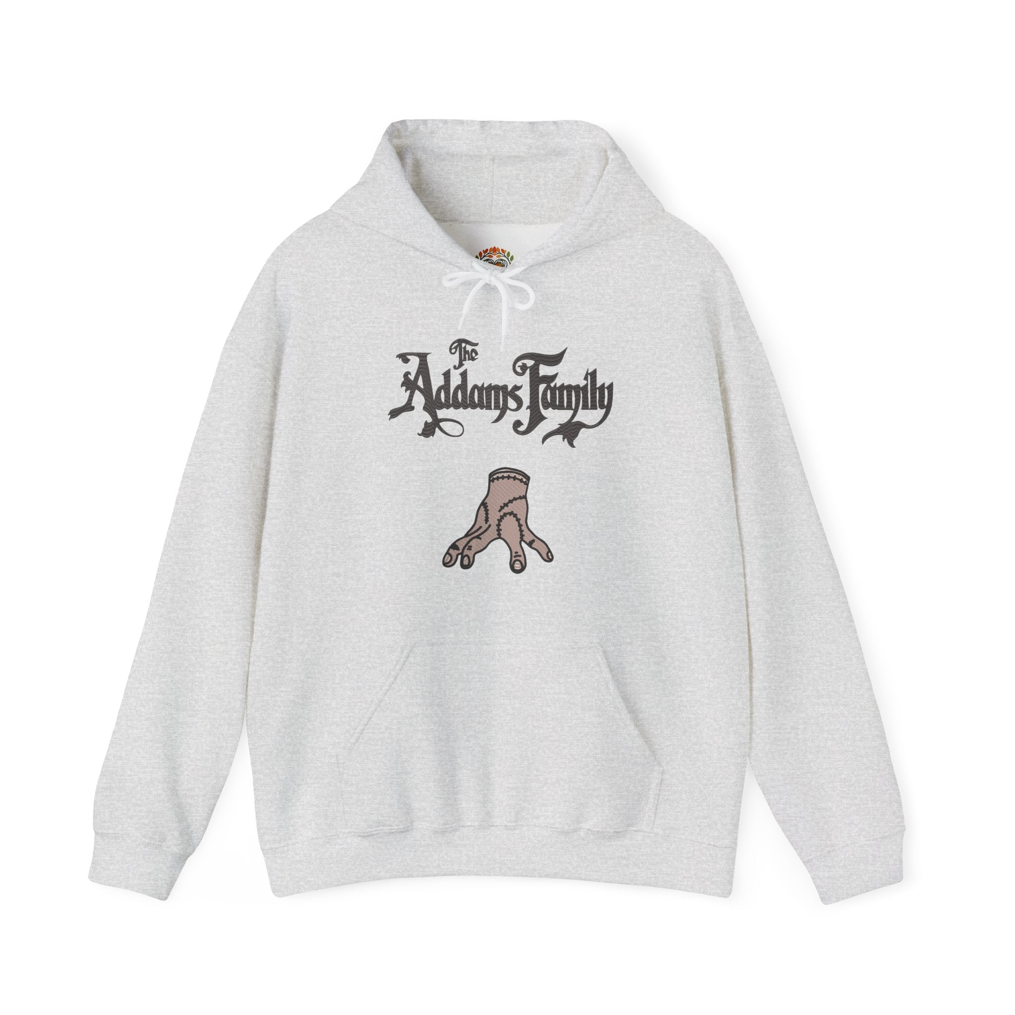 Addams Family "Thing" Embroidery Hoodie | Sweatshirt | T-shirt