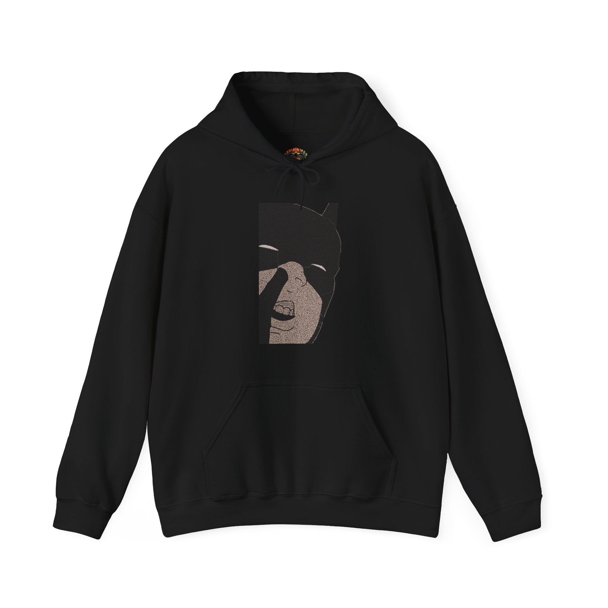 Retro Batman Picking Nose Embroidery Hoodie | Sweatshirt | T-shirt