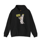 Emotionless "I’m So Happy" Sarcastic Droopy Embroidery Hoodie | Sweatshirt | T-shirt
