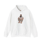 コーヒーを持ったひげの木こりの刺繍パーカー | スウェットシャツ | Tシャツ