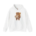 Nature Lover Bear Hiker Reading Map Embroidery Hoodie | Sweatshirt | T-shirt