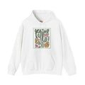 Sudadera con capucha bordada con ilustración floral de cactus del desierto | Sudadera