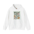 Desert Cactus Floral Illustration Embroidery Hoodie | Sweatshirt