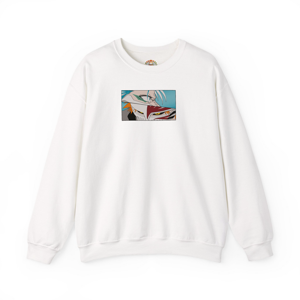 Ichigo vs Grimmjow Bleach Embroidered Hoodie | Sweatshirt | T-shirt