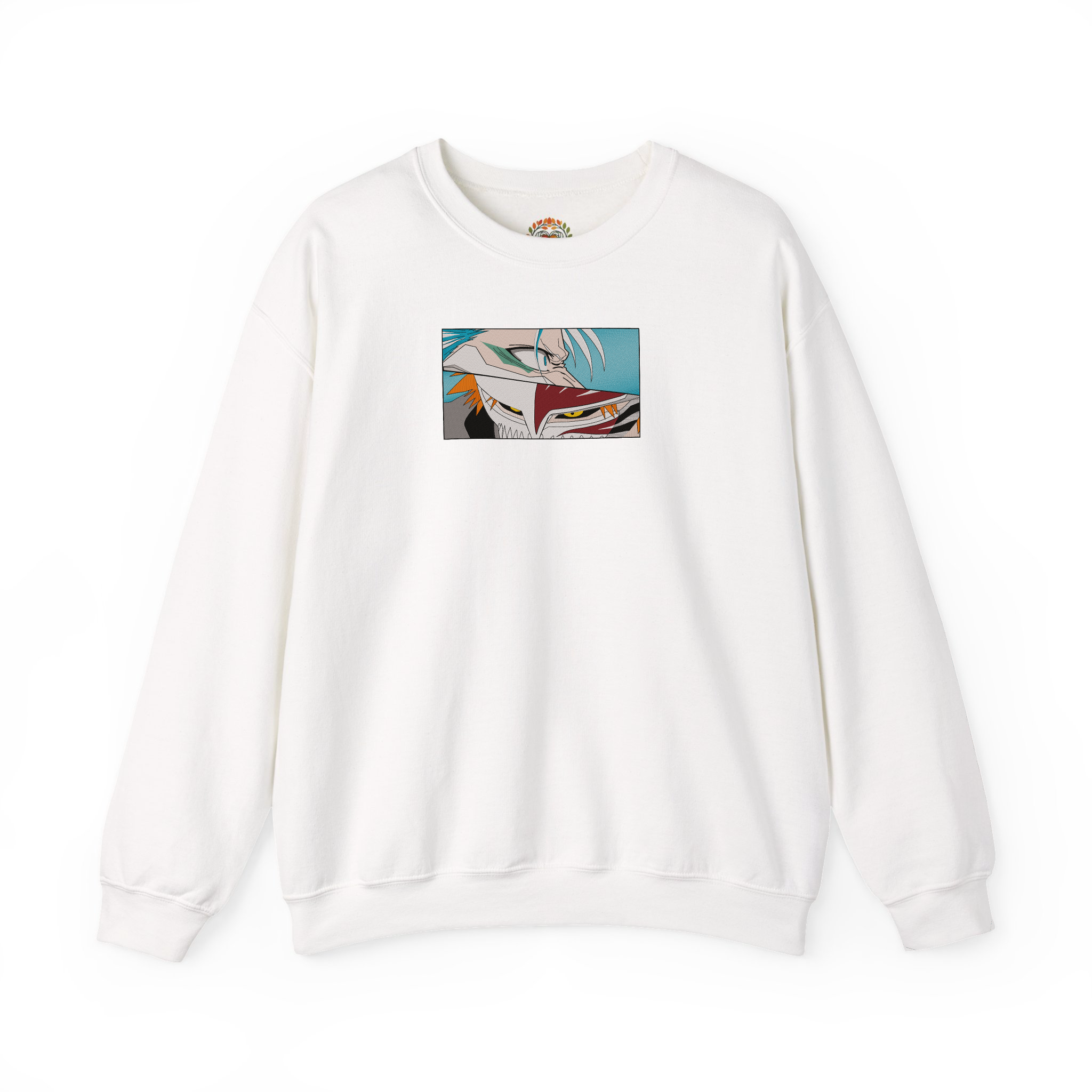 Ichigo vs Grimmjow Bleach Embroidered Hoodie | Sweatshirt | T-shirt