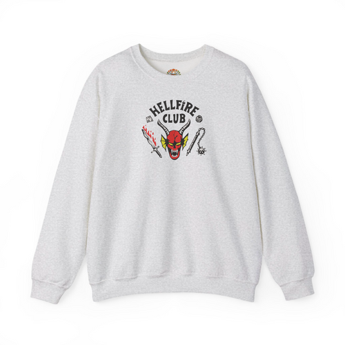 Sudadera con capucha y sudadera bordada Hellfire Club Stranger Things