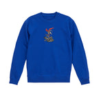 Sudadera con capucha y sudadera pesada bordada de Demon Slayer japonesa