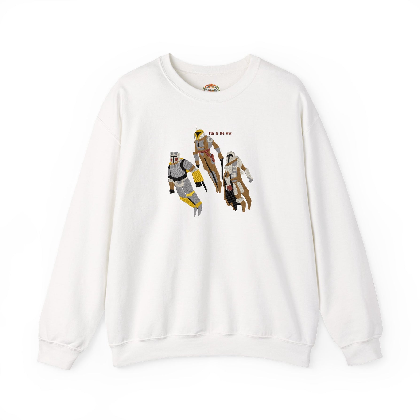 This Is The Way Heavyweight Embroidered Hoodie and Sweatshirt