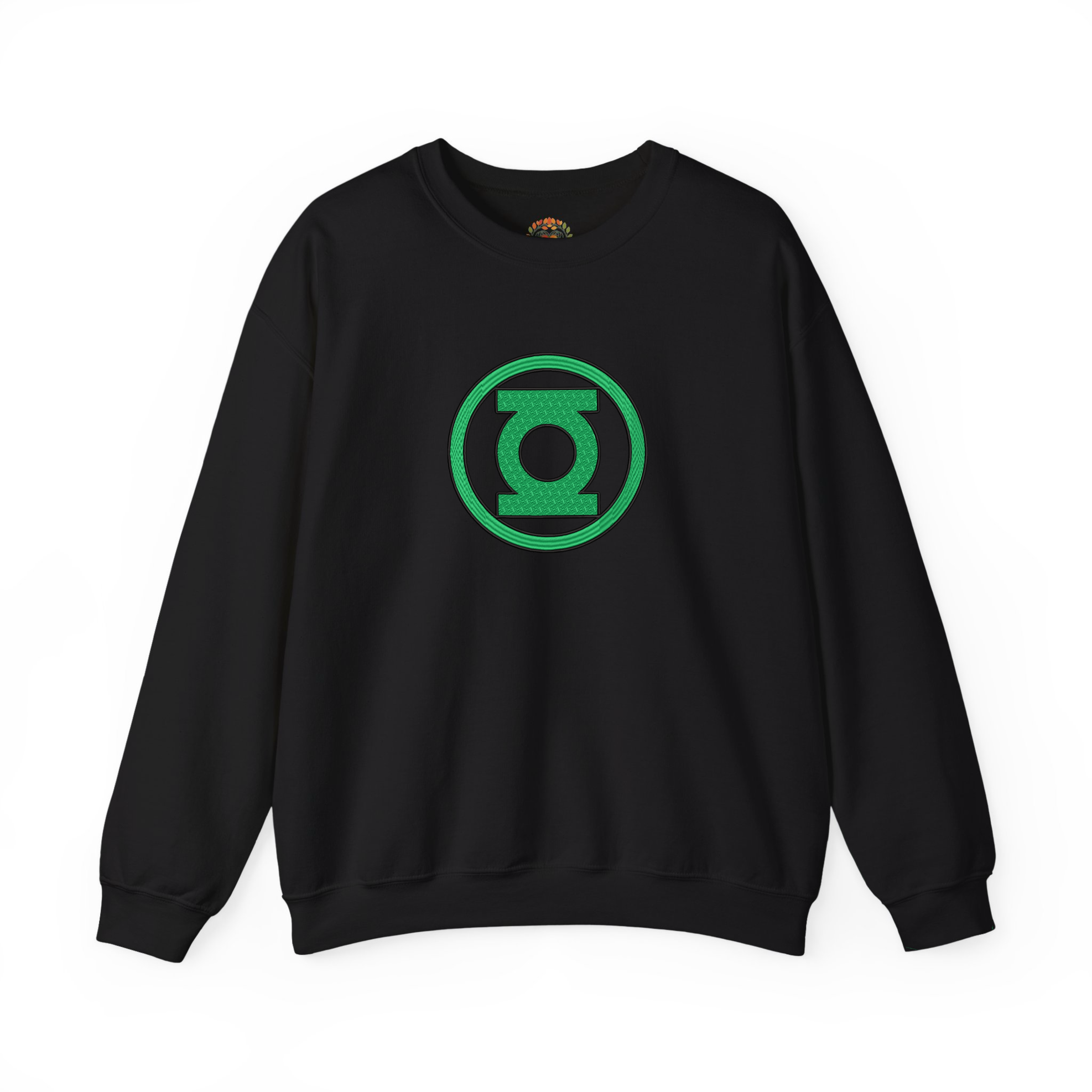 Green Lantern Embroidery Hoodie | Sweatshirt | T-shirt