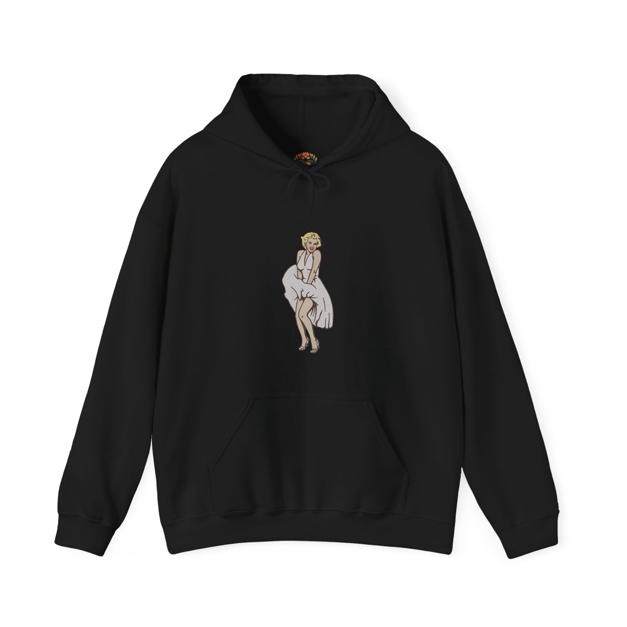 Marilyn Monroe: The Flying Skirt Embroidered Hoodie | Sweatshirt | T-shirt