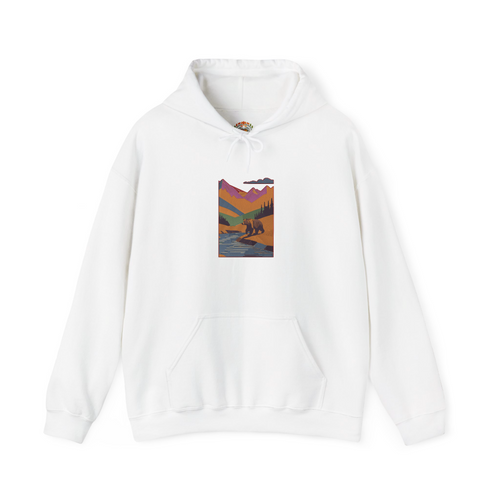 Yellowstone National Park Mountain Hiking Embroidered Hoodie | Sweatshirt | T-shirt