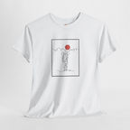 Sudadera con capucha y bordado "Lone Hiker Sunset Mountains" | Sudadera | Camiseta