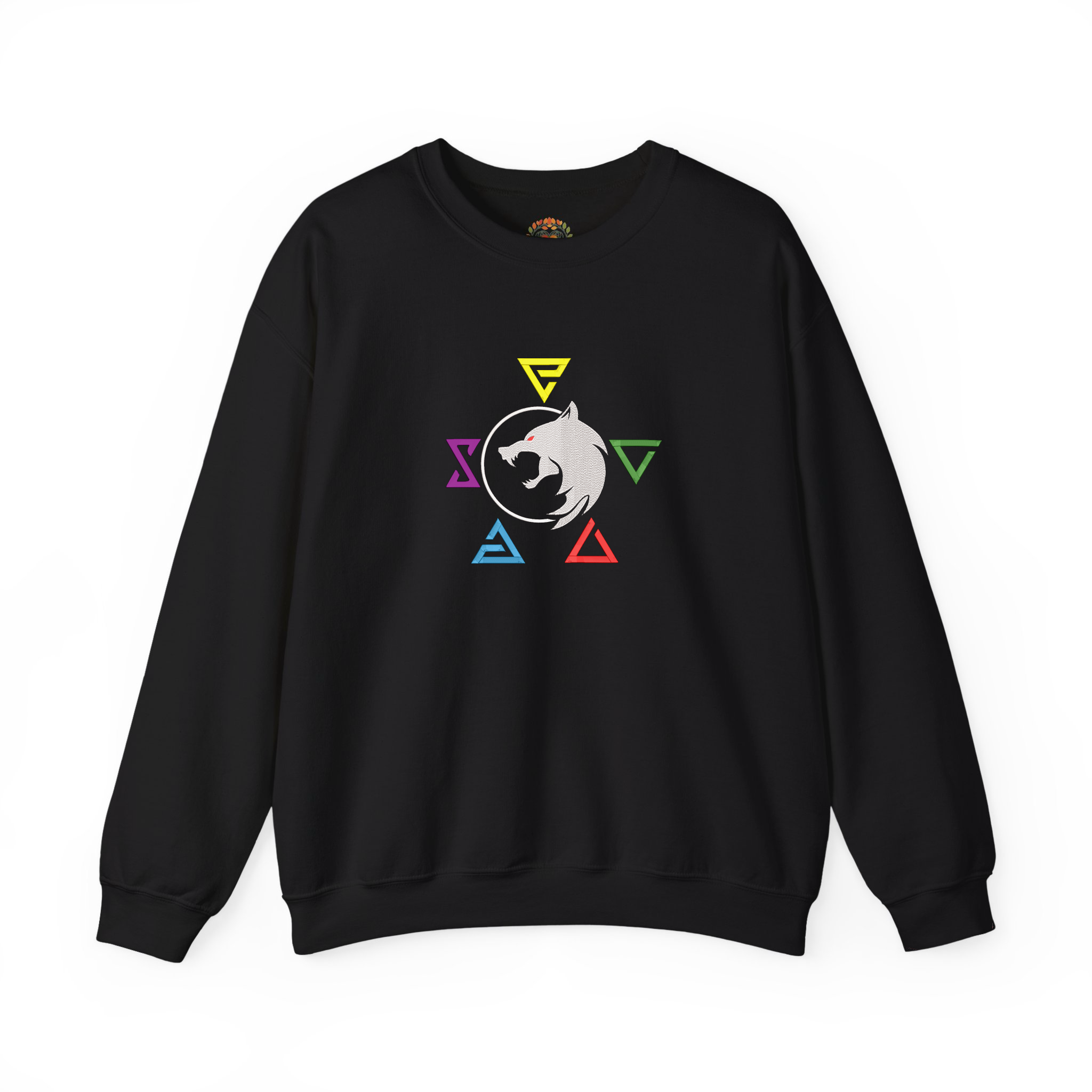 Witcher White Wolf 3D Embroidery Hoodie | Sweatshirt