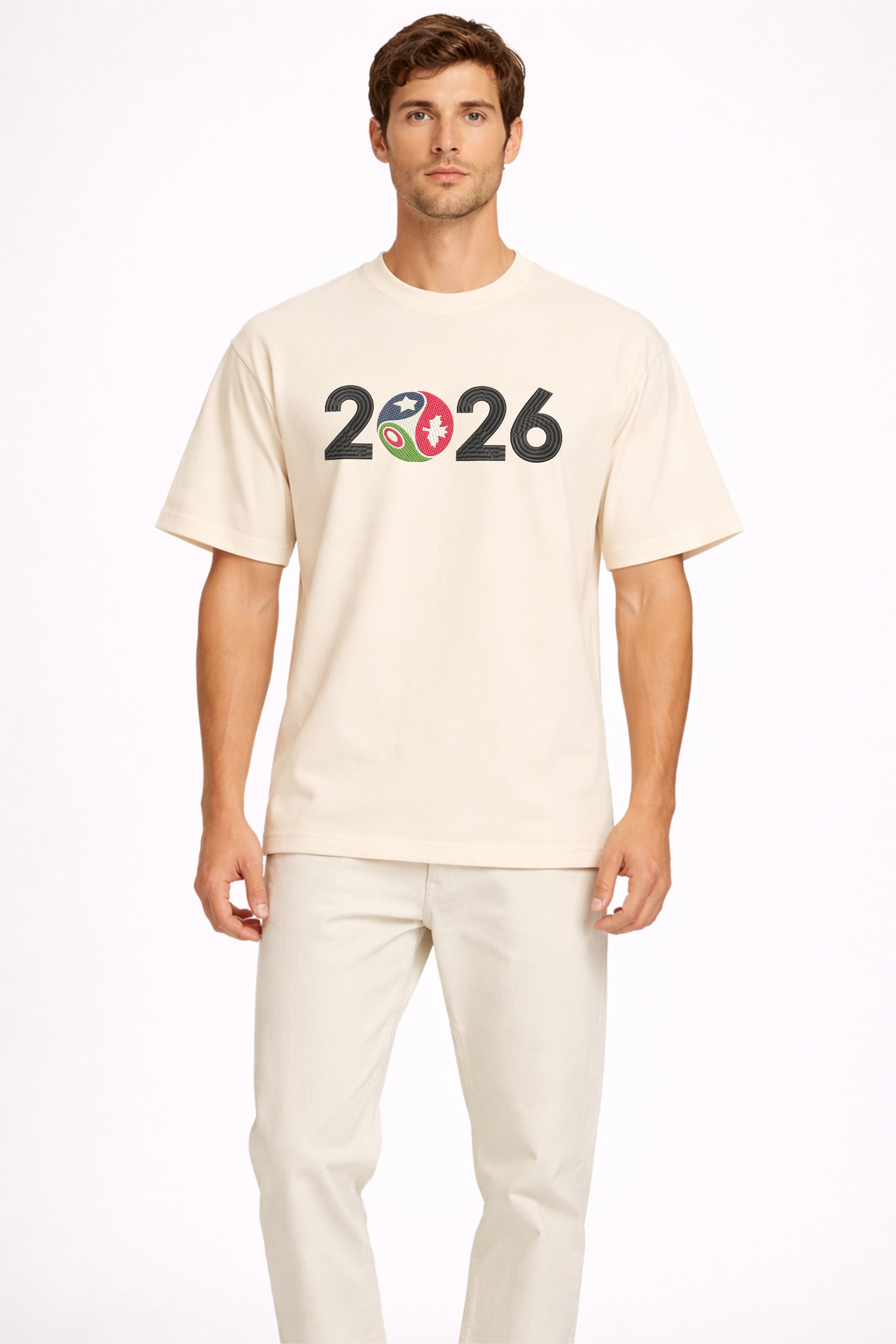FIFA WORLDCUP 2026 Embroidered Premium T shirt