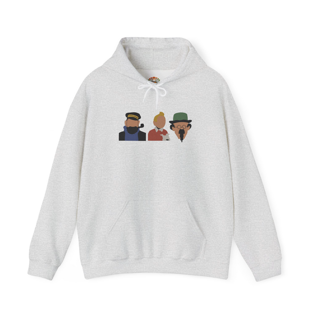 タンタンの冒険 刺繍パーカー | スウェットシャツ