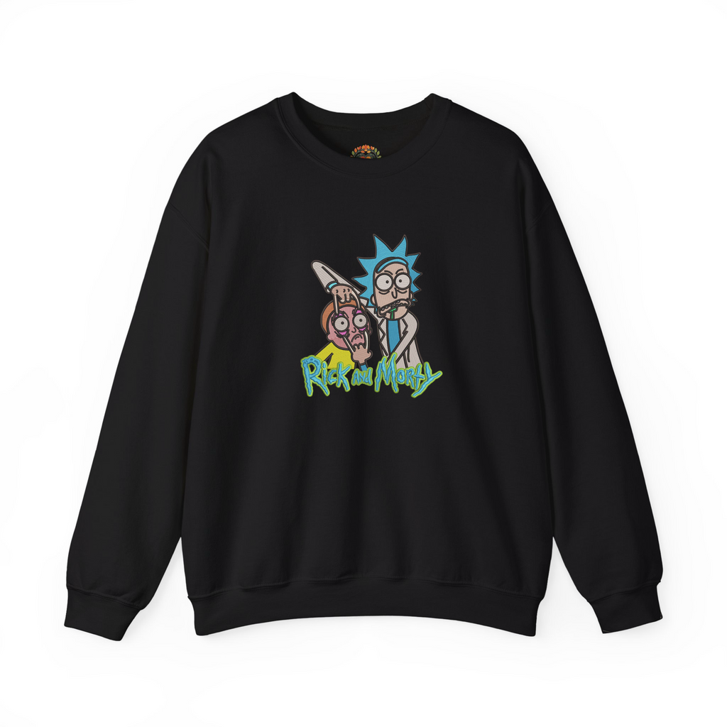 Rick and Morty Embroidery Hoodie | Sweatshirt | T-shirt