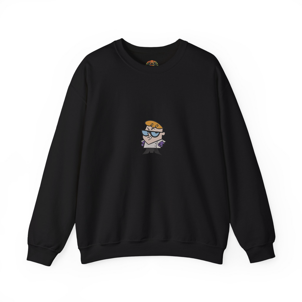 Dexters Laboratory Embroidery Hoodie | Sweatshirt | T-shirt
