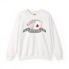 Poker Royal Flush Embroidered Hoodie | Sweatshirt | T-shirt