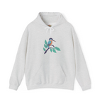 Sudadera con capucha y bordado de pájaro martín pescador | Sudadera | Camiseta