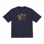 Embroidered Geisha Kabuki Japanese Streetwear Cotton Heavyweight T shirt