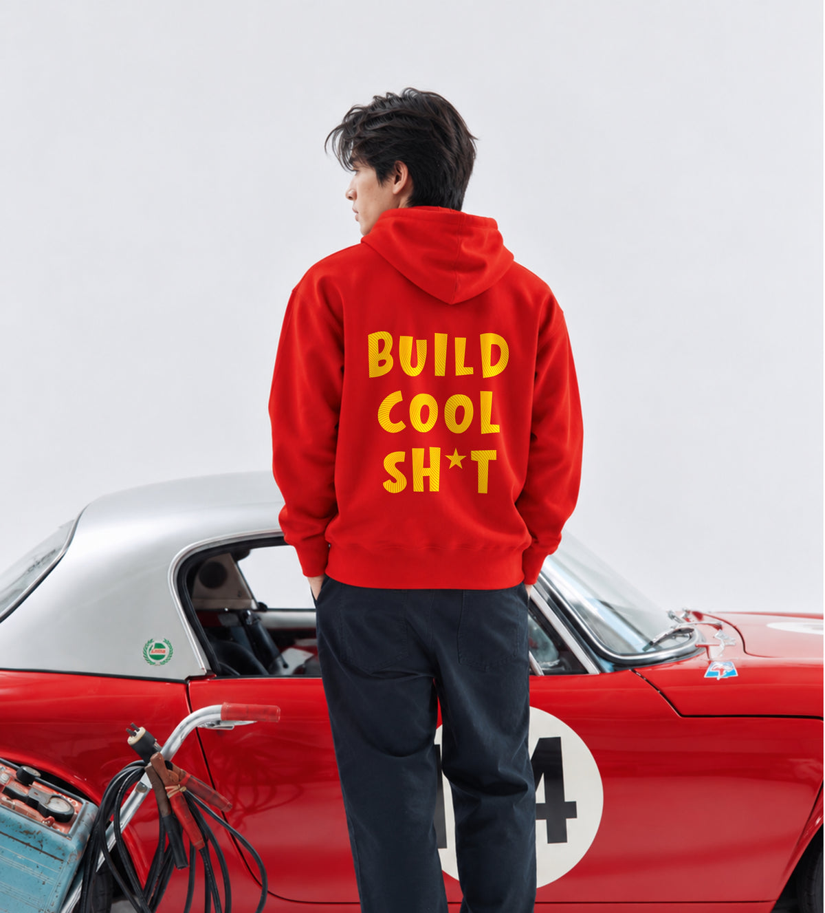 Hustle 3D Puff Embroidered Heavyweight 340GSM Hoodie | Build Cool Sh*t