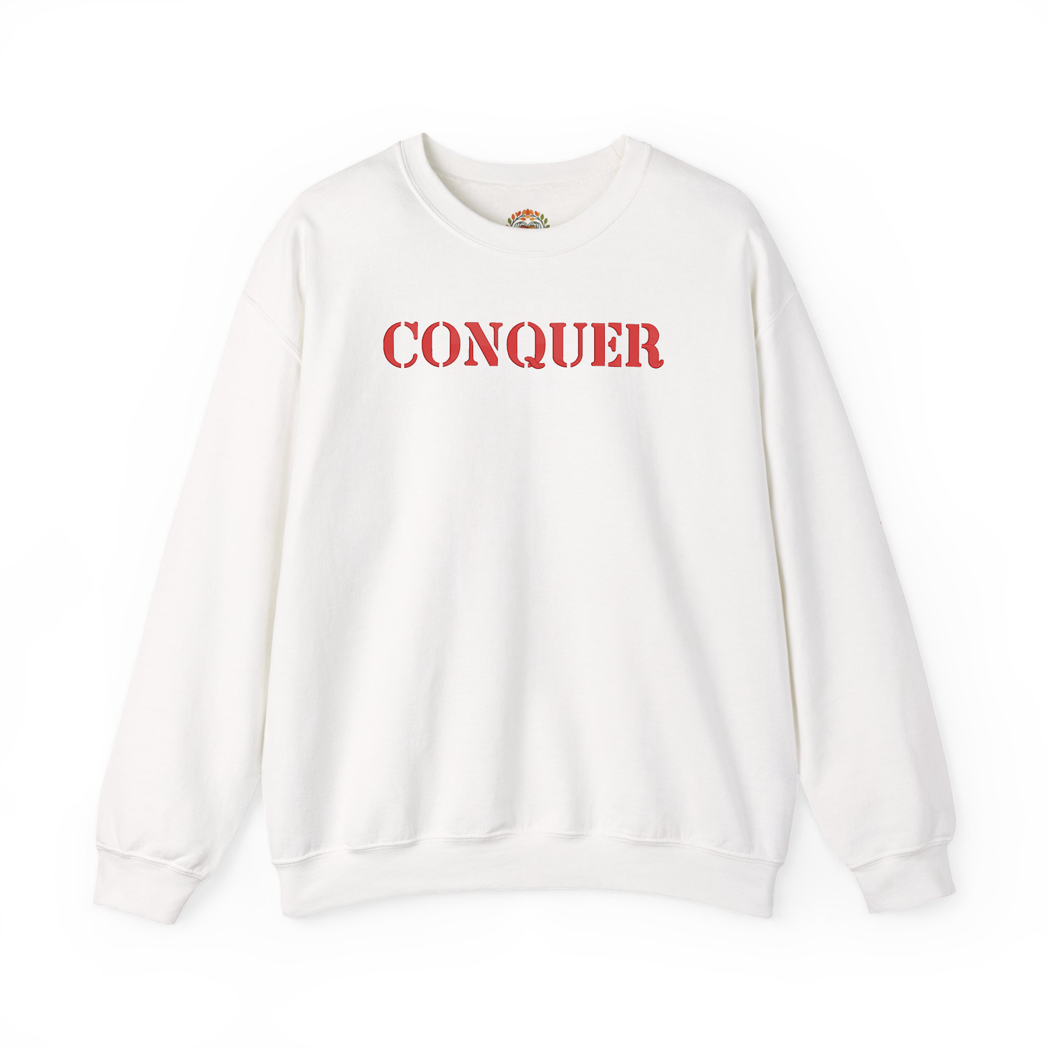 CONQUER Gym Motivation 3D Embroidered Hoodie | Sweatshirt