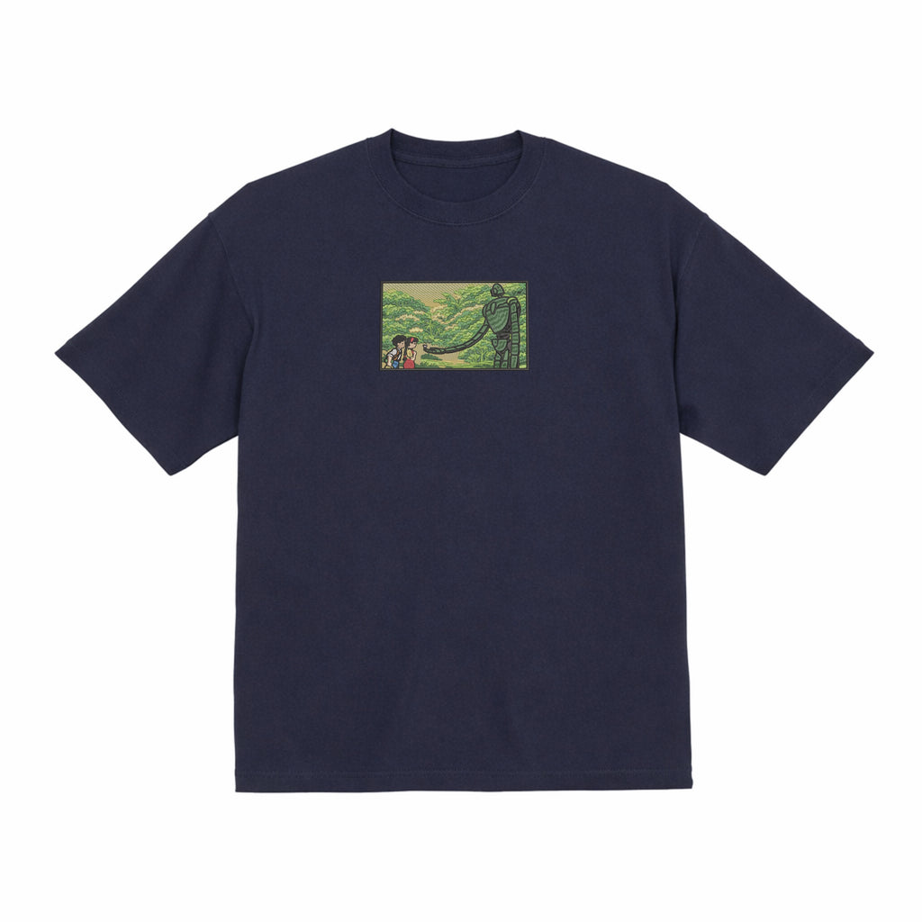 Embroidered Garden of Eden Premium Cotton Heavyweight T shirt