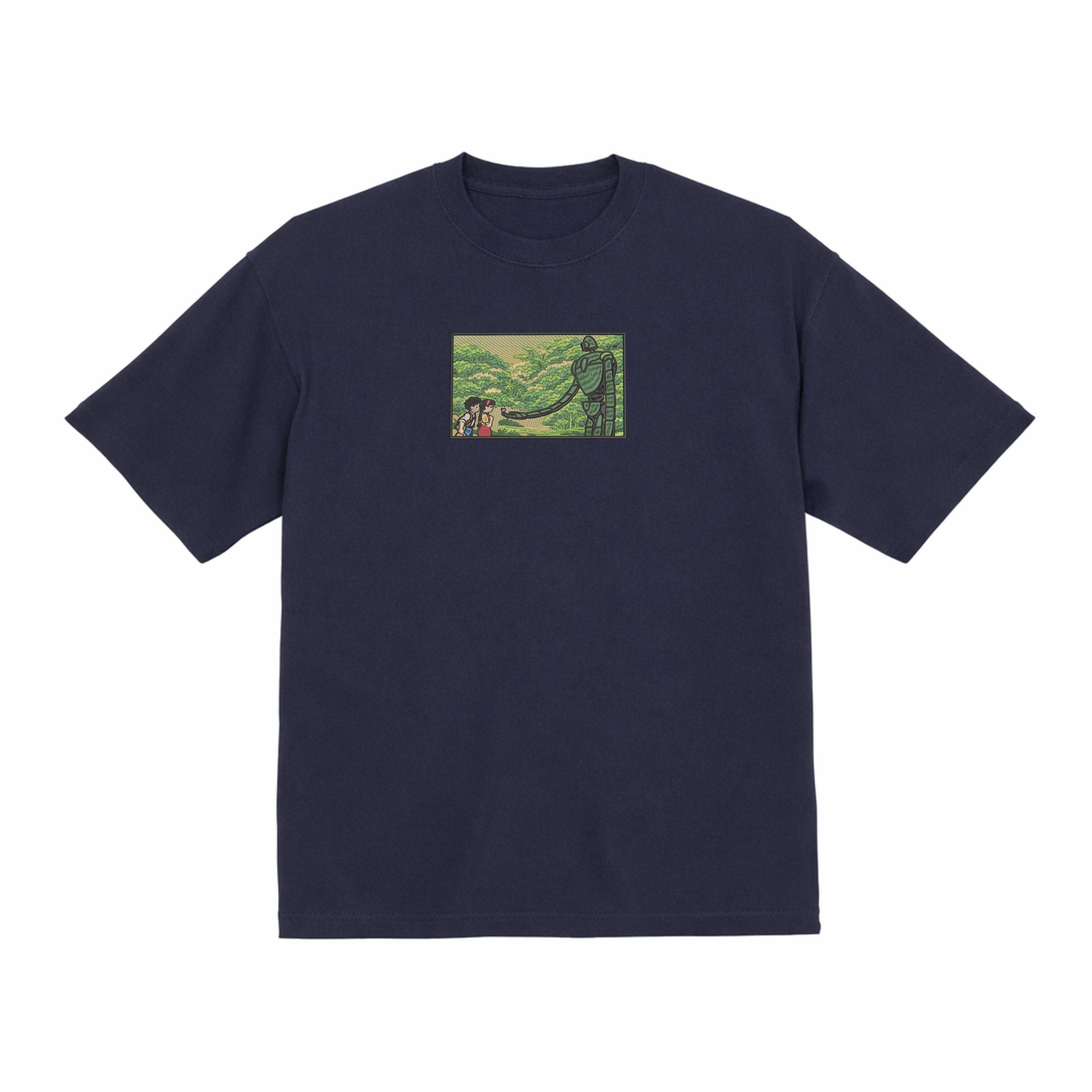 Embroidered Garden of Eden Premium Cotton Heavyweight T shirt