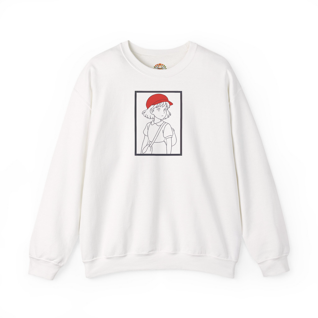 Sudadera con capucha bordada de Red Cap Girl | Sudadera