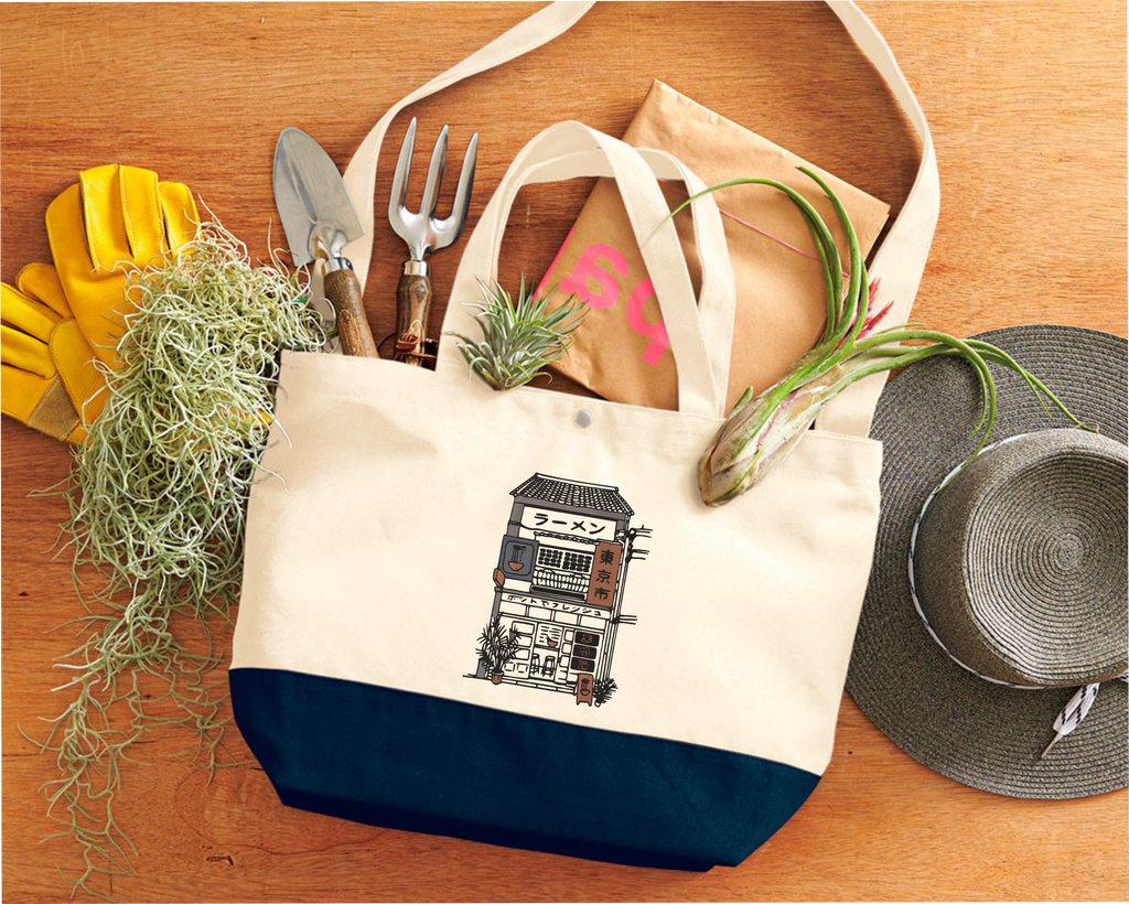 東京ラーメンショップ｜プレミアム刺繍トートバッグ