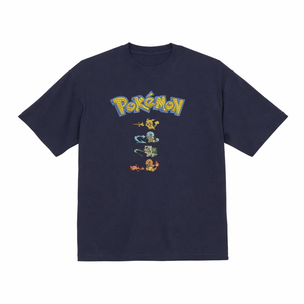 Pokemon Avatar Benders Style Embroidered Premium T shirt
