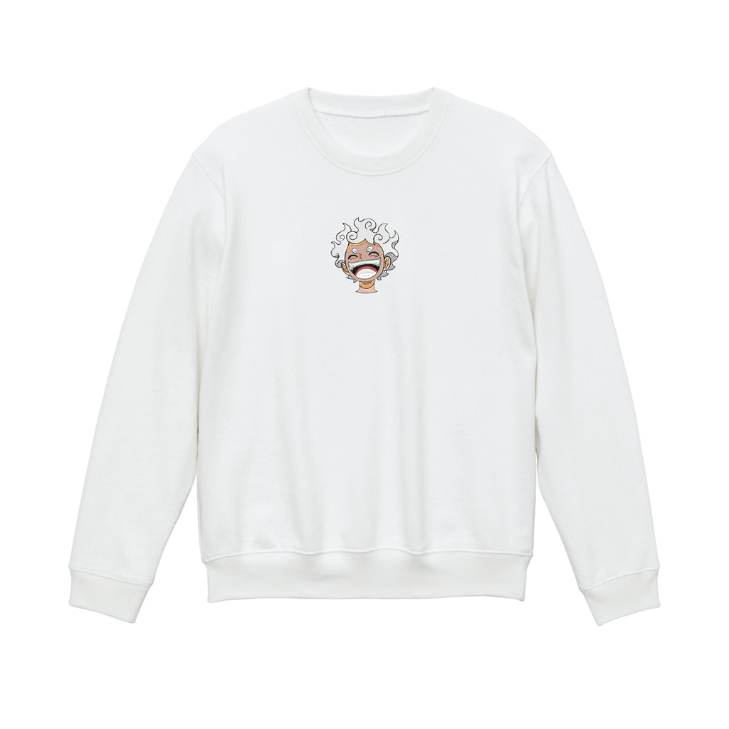 Joy Boy Gear 5 Monkey D Luffy Embroidered Heavyweight 450 GSM Cotton Hoodie Sweatshirt