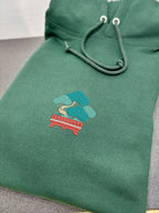 Japanese Bonsai | Embroidered 450GSM Heavyweight Pullover Hoodie
