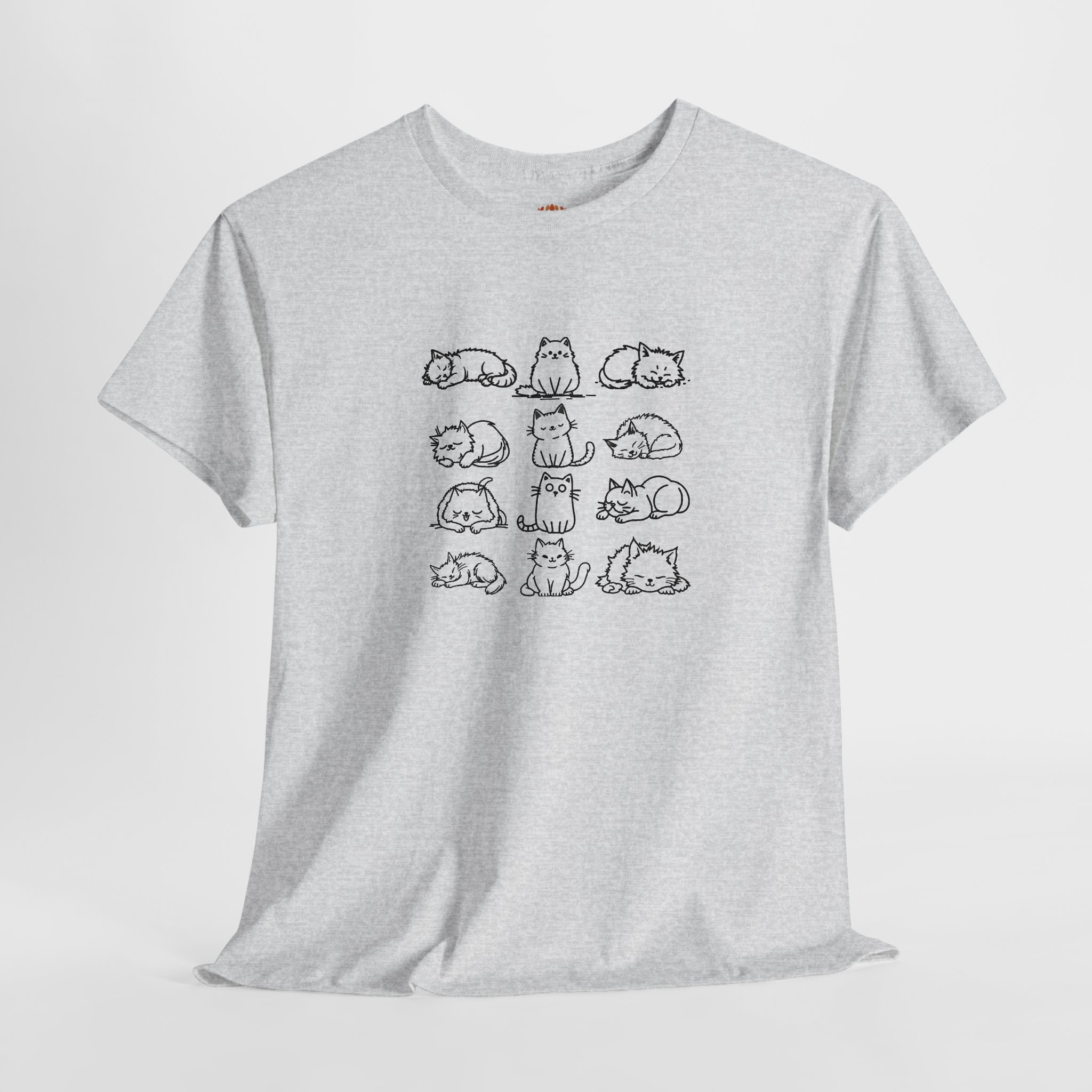 遊び心のある子猫の刺繍パーカー | スウェットシャツ | Tシャツ