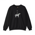 Sudadera con capucha bordada con perro dálmata divertido | Sudadera