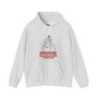 Stranger Things Line Art Embroidered Hoodie | Sweatshirt
