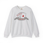 Poker Royal Flush Embroidered Hoodie | Sweatshirt | T-shirt