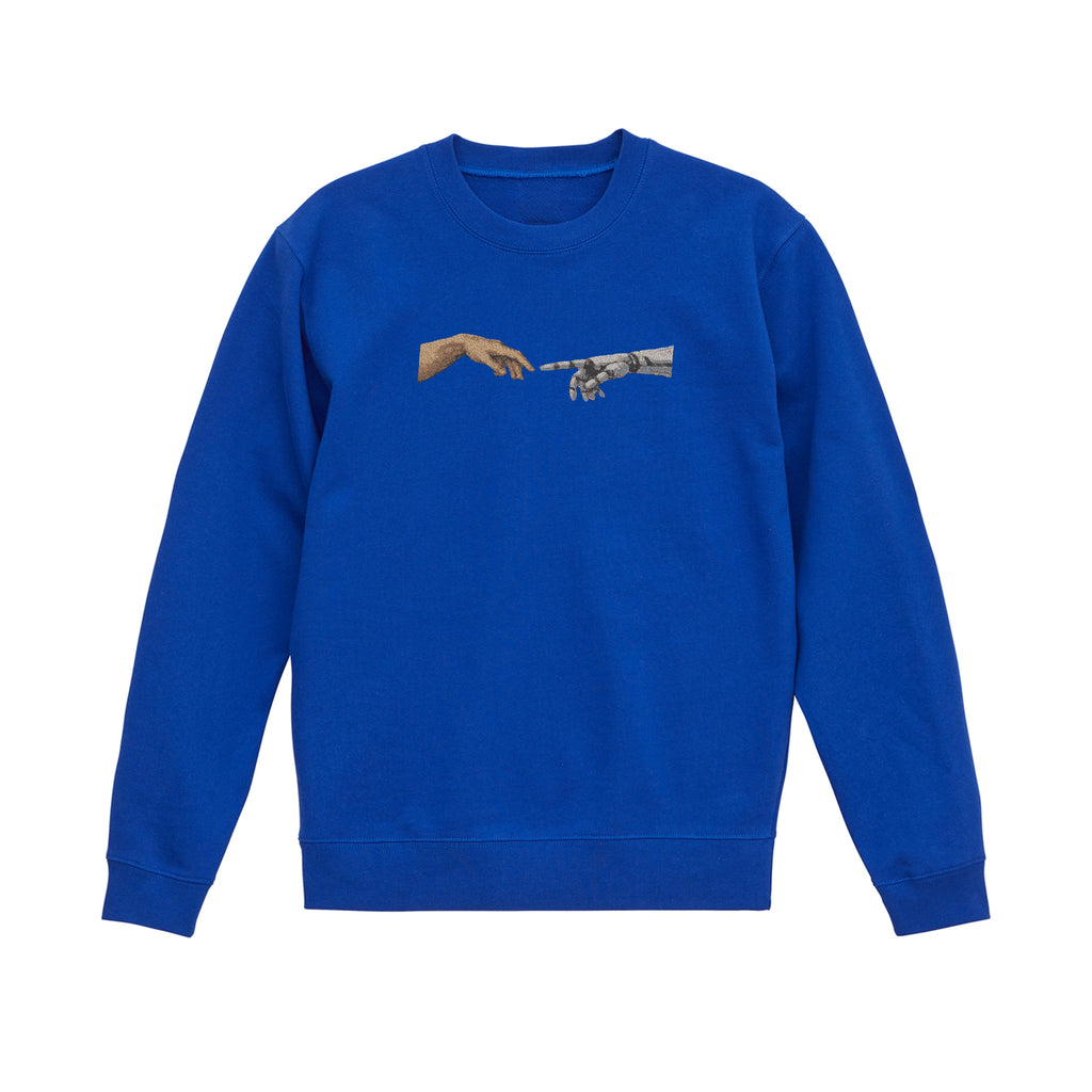Creation of Adam Vs AI Embroidered Heavyweight Hoodie and Sweatshirt