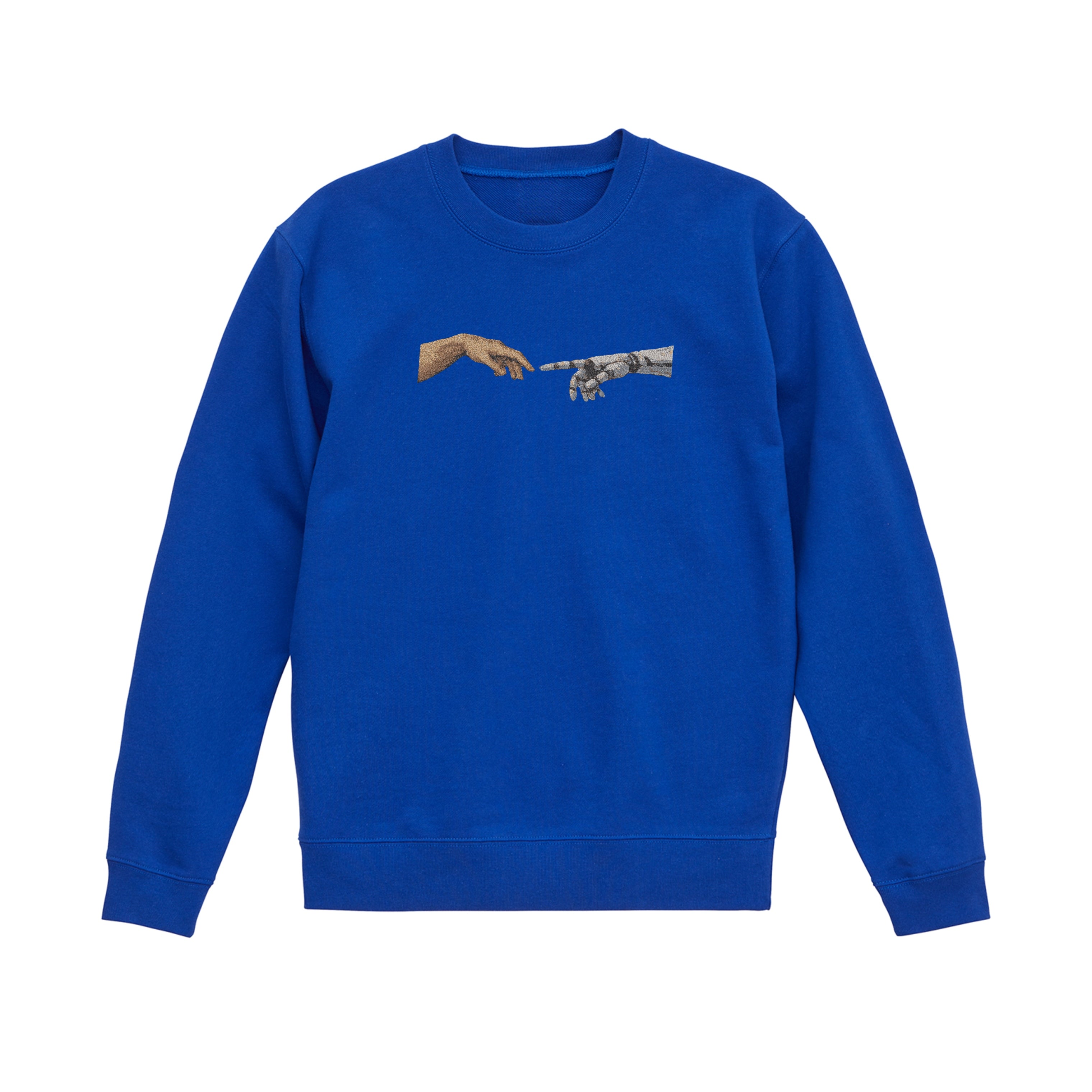 Creation of Adam Vs AI Embroidered Heavyweight Hoodie and Sweatshirt