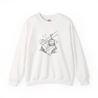 Mountain Ski Snowboarding Ropeway Embroidery Hoodie | Sweatshirt | T-shirt