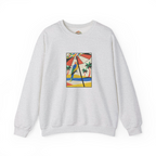 Summer Paradise Beach Embroidery Hoodie | Sweatshirt