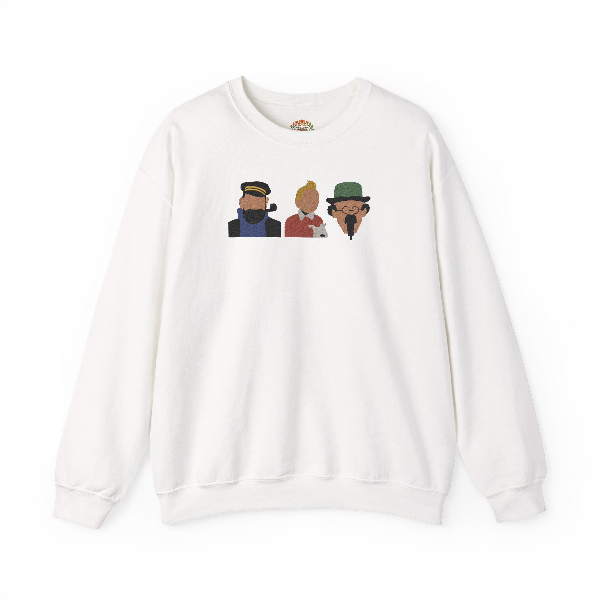 タンタンの冒険 刺繍パーカー | スウェットシャツ