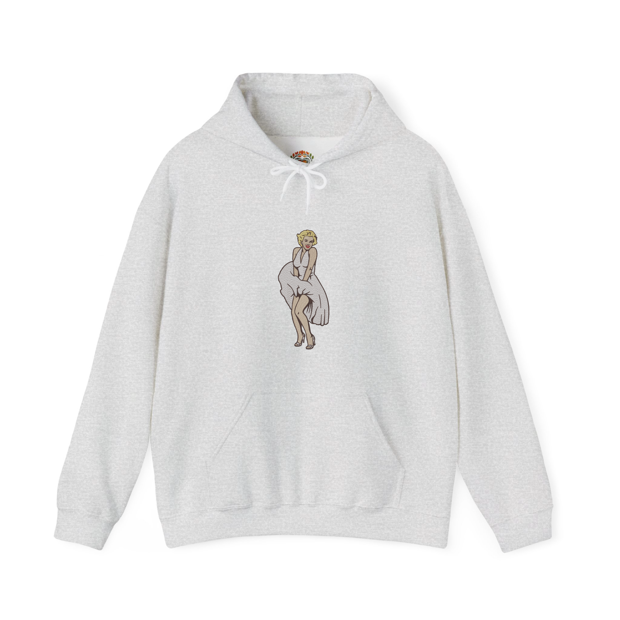 Marilyn Monroe: The Flying Skirt Embroidered Hoodie | Sweatshirt | T-shirt