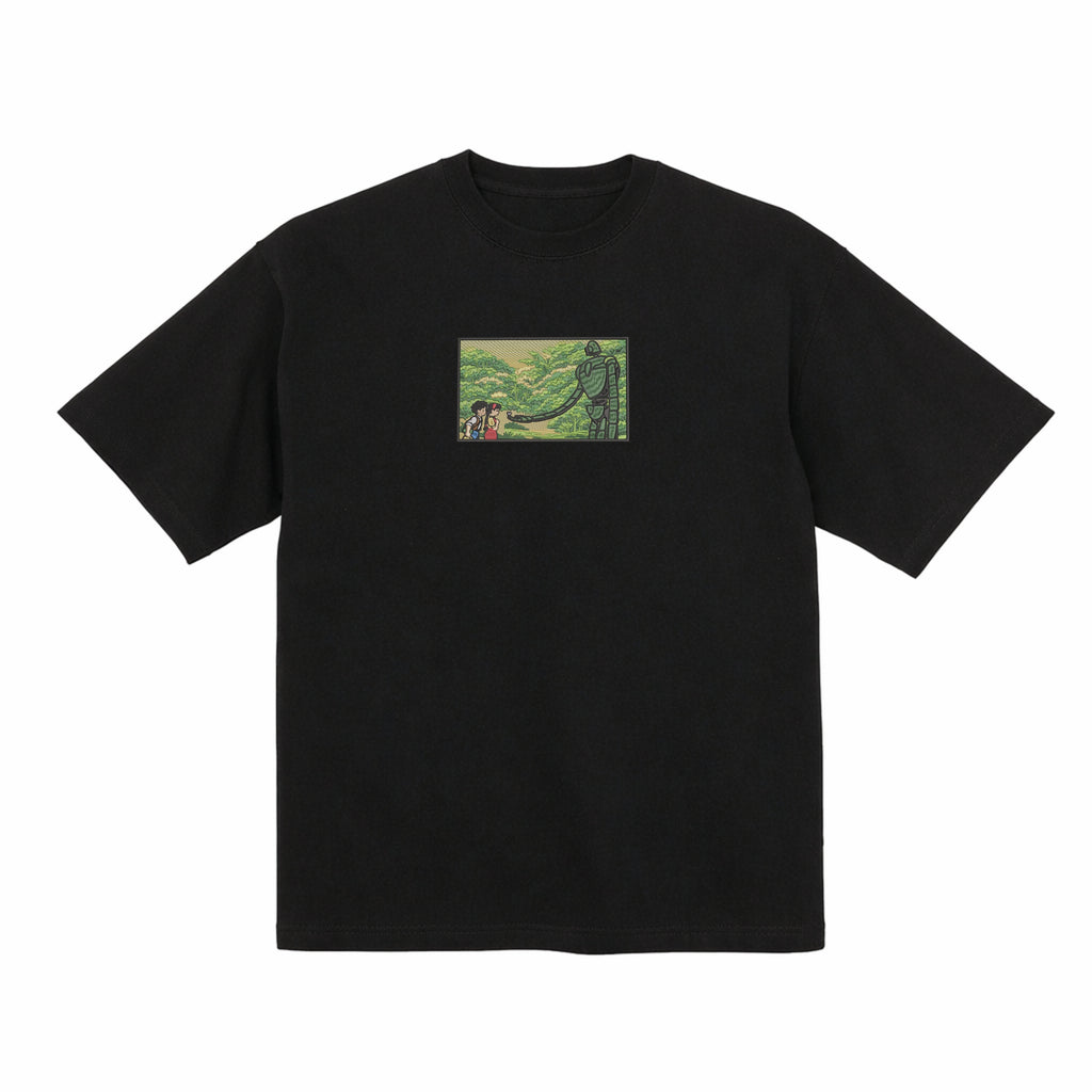 Embroidered Garden of Eden Premium Cotton Heavyweight T shirt