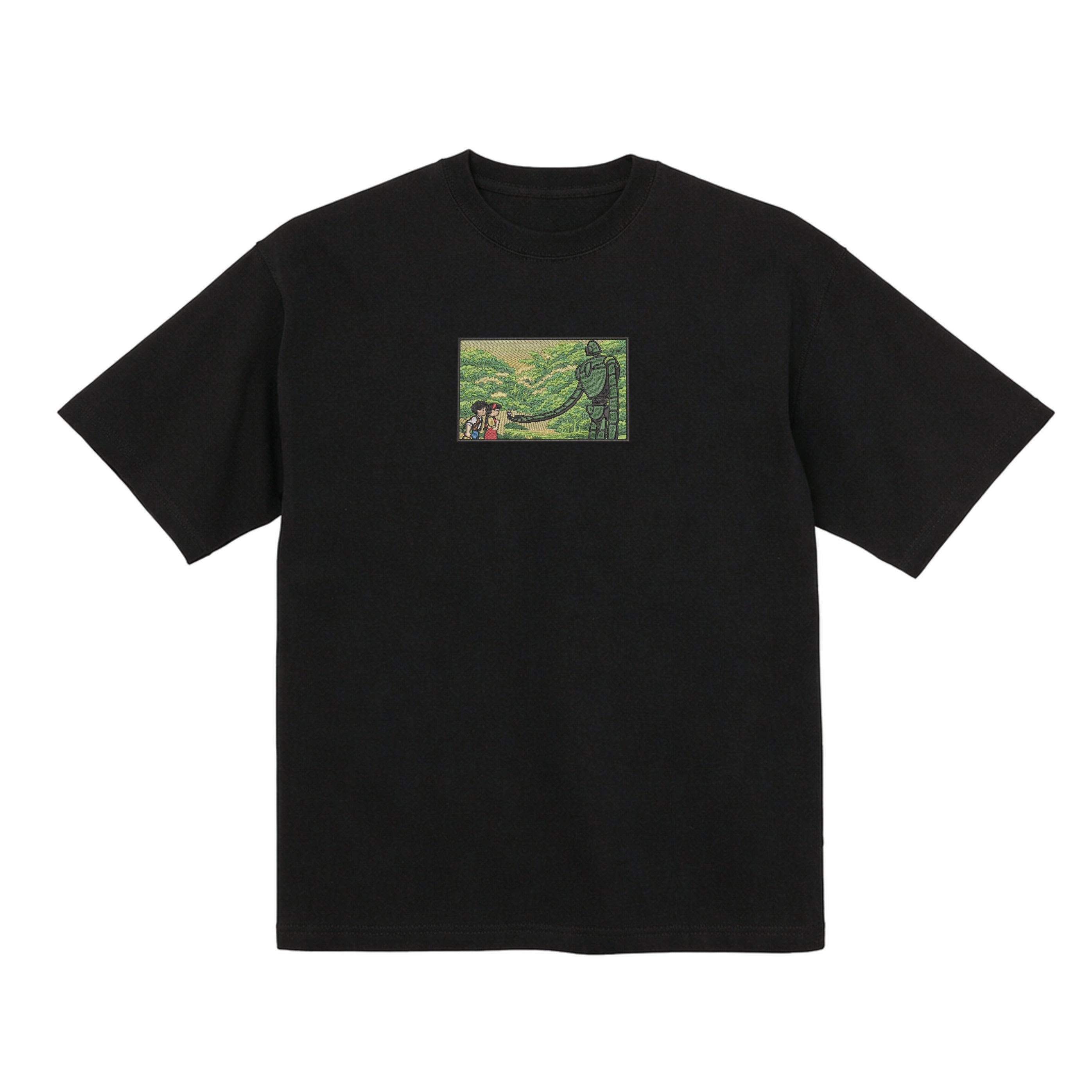 Embroidered Garden of Eden Premium Cotton Heavyweight T shirt