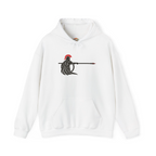 Gladiator Silhouette 3D Puff Embroidered Hoodie | Sweatshirt | T-shirt